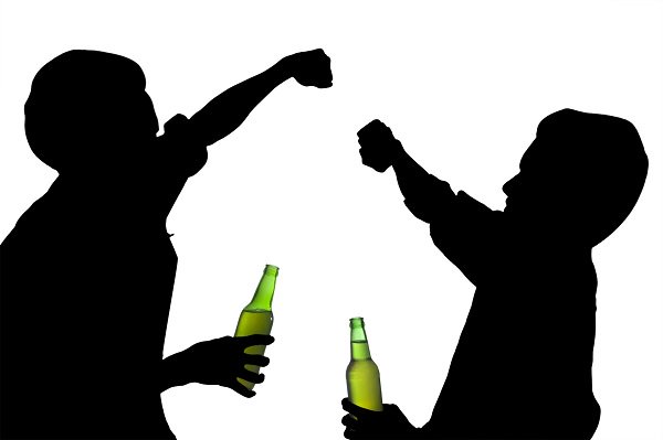 The stereotypical bar fight usually stems from a misunderstanding spun out of control. Much of the anger experienced in active addiction is derived from similar miscommunications. (Shutterstock)