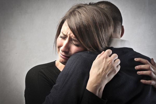 Those of us who suffer from depression will, on occasion, need a literal shoulder to cry on. We cannot go it alone. (Depositphotos)