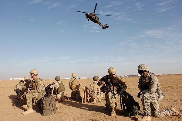 A great number of soldiers who have returned home from Iraq and Afghanistan have returned with mental disorders that often share comorbidity with addiction. (Wikimedia Commons)