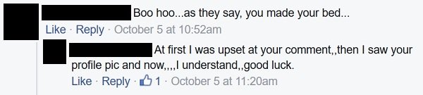 This comment was posted on the Facebook page for the UNITE to Face Addiction rally. The comment was insensitive, but the insulting response didn’t help our cause. Truth is the only acceptable response to ignorance. Fighting pettiness with pettiness will only hurt us in the end.