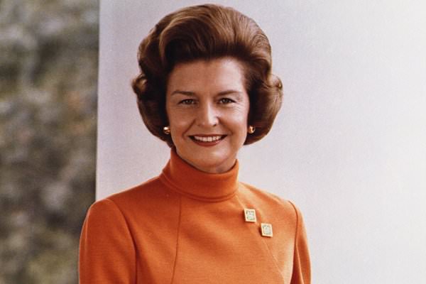Prior to her passing, Betty Ford was one of the most notable sober celebrities of the political world. (Wikimedia Commons)
