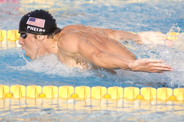 Phelps is one of those athletes who seems as if he was literally born to do what he does. (Mitch Gunn/Shutterstock)