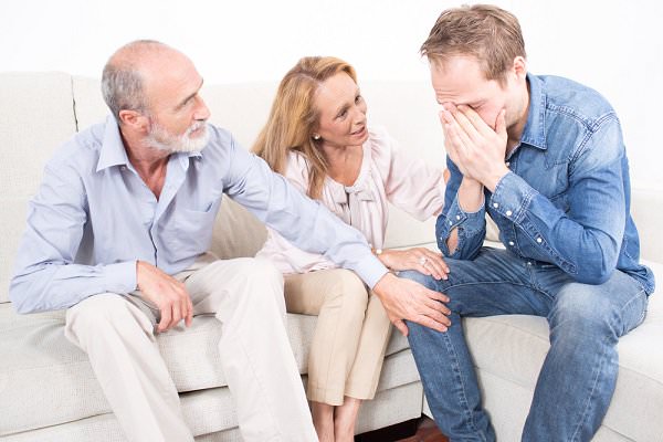 Interventions bust be firm, but not angry. Be sure to offer love and support. (Adam Gregor/Shutterstock)