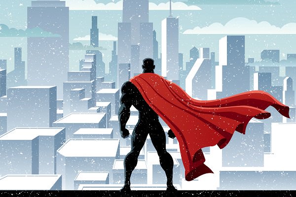 The life of a superhero is a cold and lonely one. You shouldn’t wish to emulate it, even if you could. (Malchev/Shutterstock)