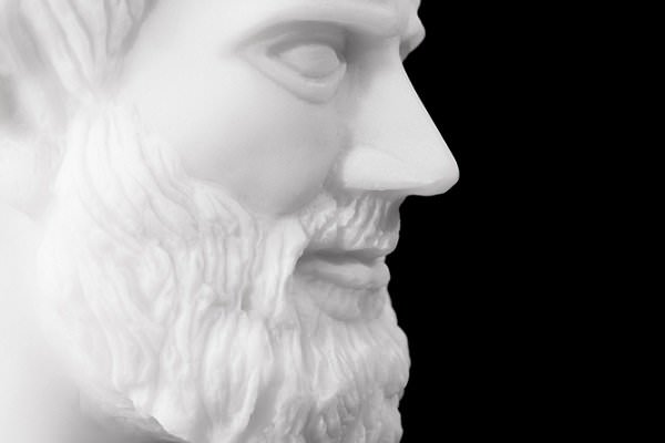 Aristotle is one of the men responsible for our philosophical perceptions of the clean slate today. (blackboard1965/Shutterstock)