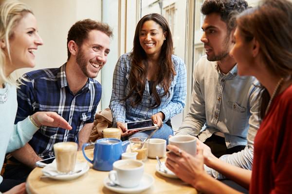 Put yourself out there enough, and you might easily cure yourself of isolation. Even a handful of close friends will be far better than a sea of mere acquaintances. (Monkey Business Images/Shutterstock)
