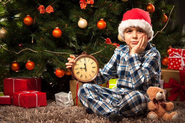 Christmas is long over, but this selfish kid won’t let you take down the decorations until he gets his Red Ryder BB Gun. (Alexander Raths/Shutterstock)