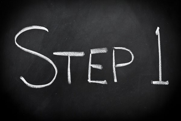 Step One, when done right, is the beginning of a new way of life. (B Calkins/Shutterstock)