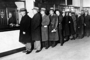 Bills-Story-3-Men-Standing-On-Line-Depression-Era