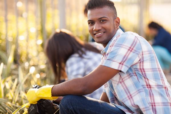 Make the most of your charity work by finding a cause that speaks to you, whether it’s funding research to cure a disease or simply cleaning up the roads around your neighborhood. (michaeljung/Shutterstock)