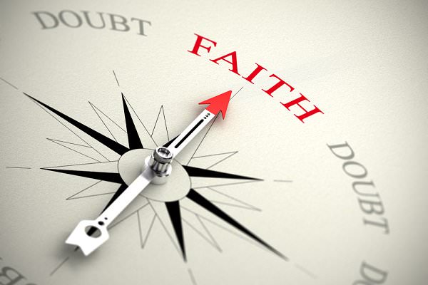 Above all else, faith is the absence of doubt. (Olivier Le Moal/Shutterstock)