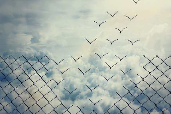 Through the power of the First Promise, we will see freedom where we once saw only barriers. (PsychoShadow/Shutterstock)