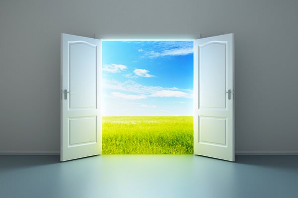 Once we become willing to open the door to our past, we may find that reality beyond the doorway was never as unpleasant as we had believed. (Kutlayev Dmitry/Shutterstock)