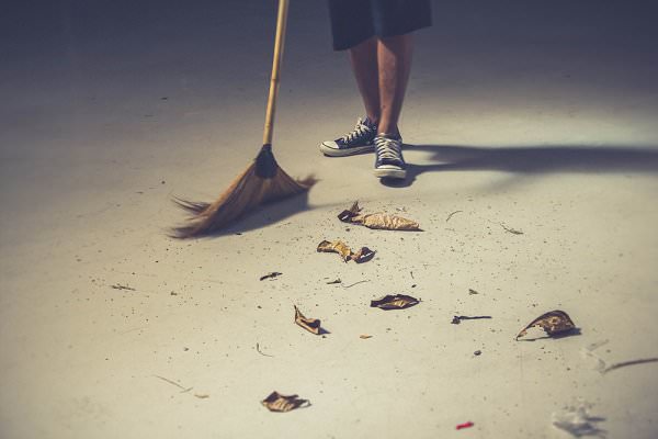 This is about sweeping up our own mess, not expecting others to sweep up theirs. (NaiyanaB/Shutterstock)