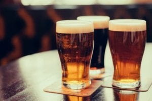 Non-Alcoholic-Beer-1-Beer-In-Glasses-On-Table